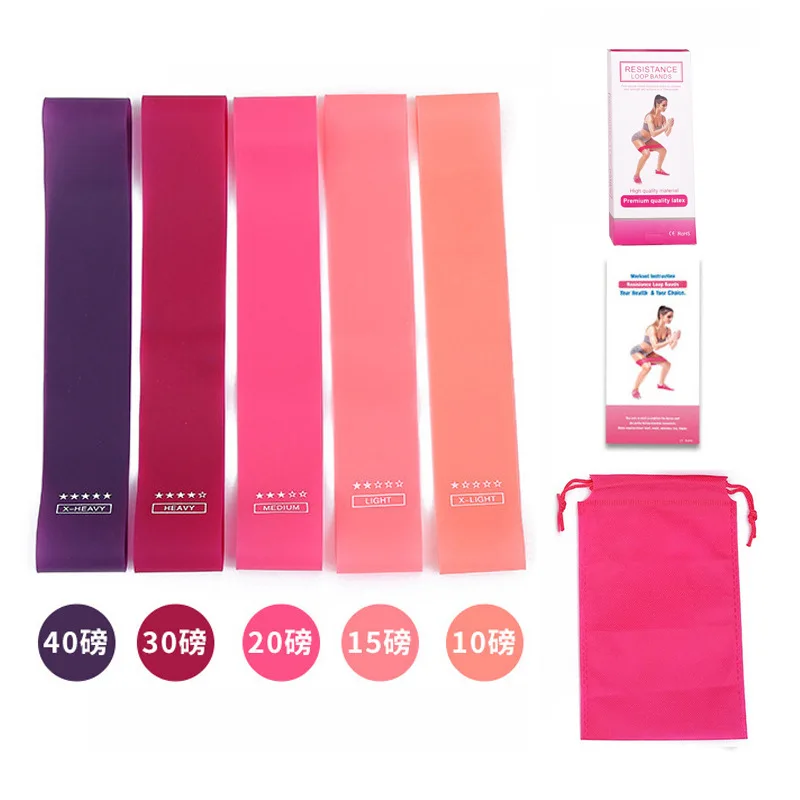 

Gradient Gym Fitness Resistance Bands Yoga Elastic Band For Fitness, Customized