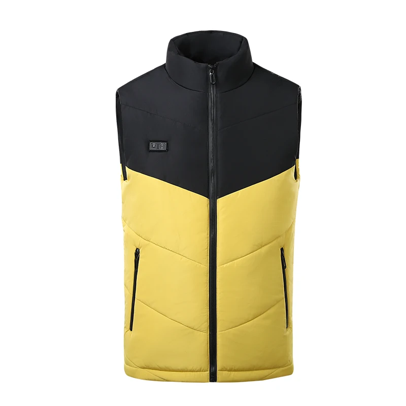 

Cold Winter Down Heated Vest Warming Electrical Battery USB Heated Vest Unisex Rechargeable Heated Vest