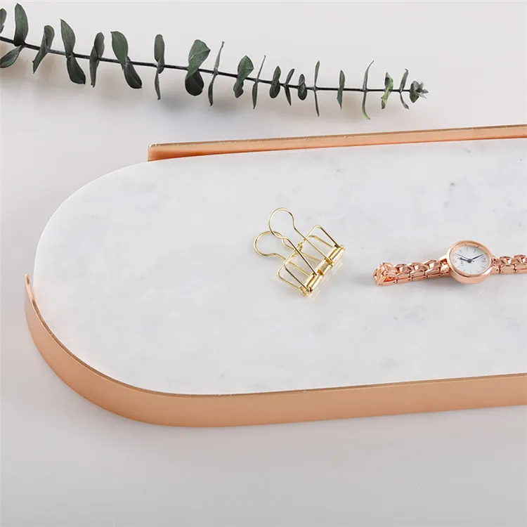  Marble Gold Tray
