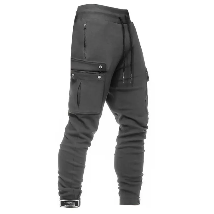 

factory wholesale price superdry trousers men's casual cargo sweat pants with pocket