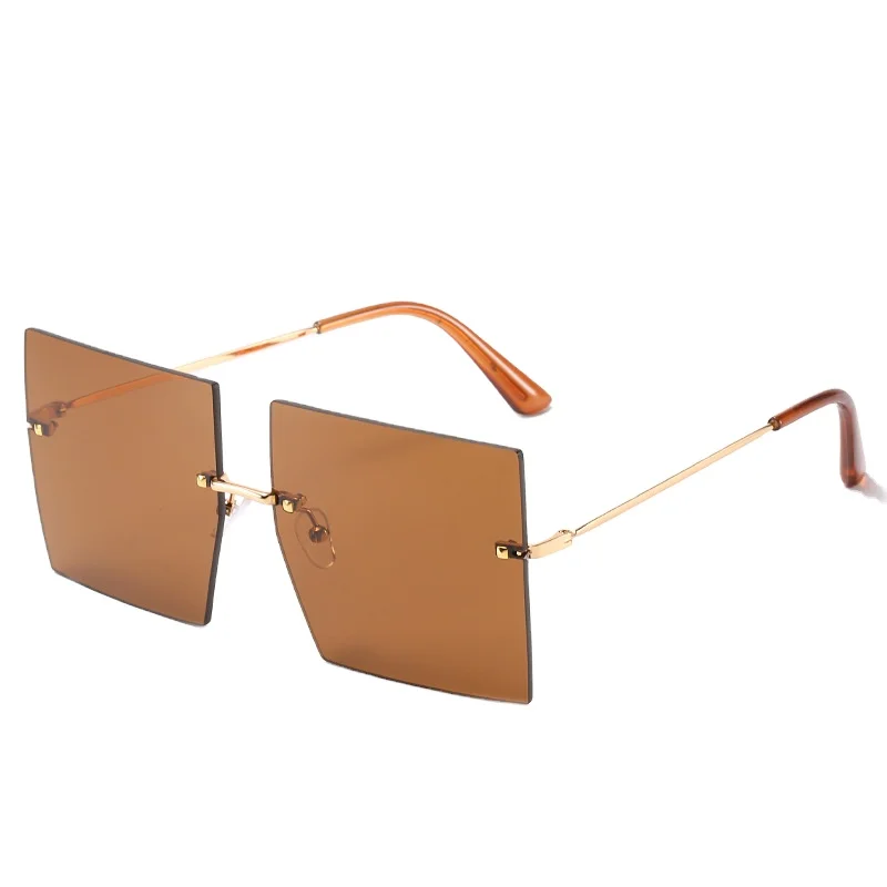 

2021 Colorful Luxury Trendy Oversized Women Sunglasses Square