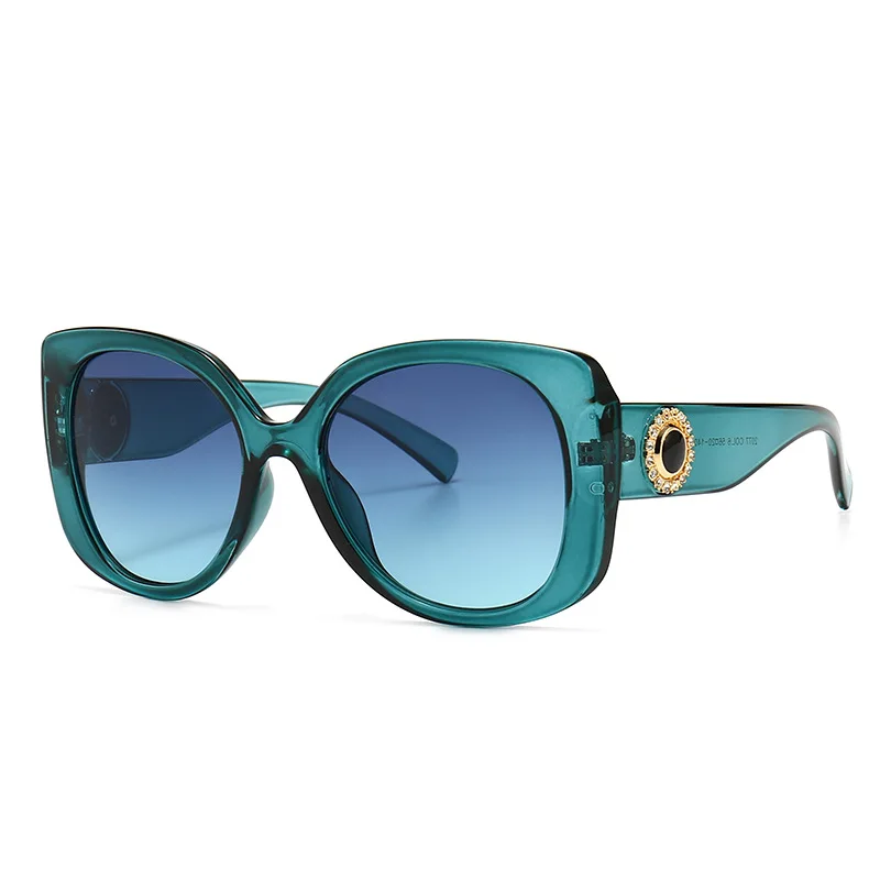 

Hot Luxury Brand Designer women fashion Medusa sunglasses newest 2021 Italian square shades sunglasses