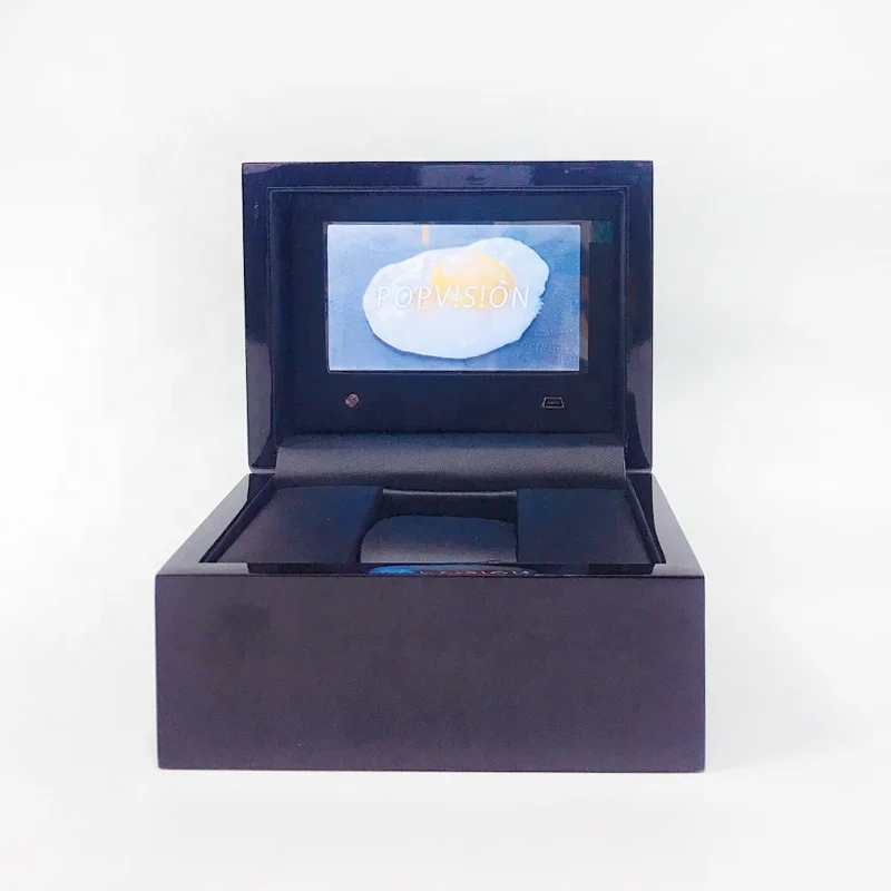 

Unique Product Ideas gift box with screen lcd 4.3 inch screen video flower box with screen video display box