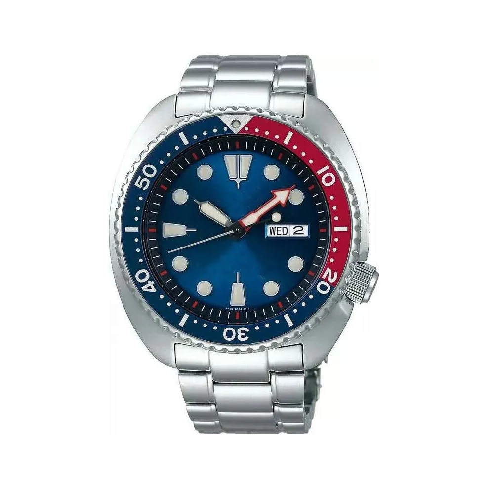 

20ATM Waterproof High Quality 316L Stainless Steel Quartz Watch With Ceramic Bezel, Black/blue