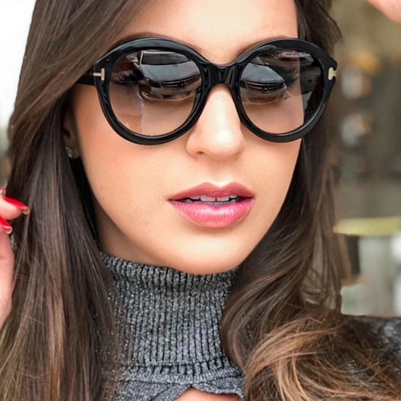 

SHINELOT 95531 Ready To Ship Fashion Sunglasses Women Oversized Glasses Brand Designer Big Frame Sun glass