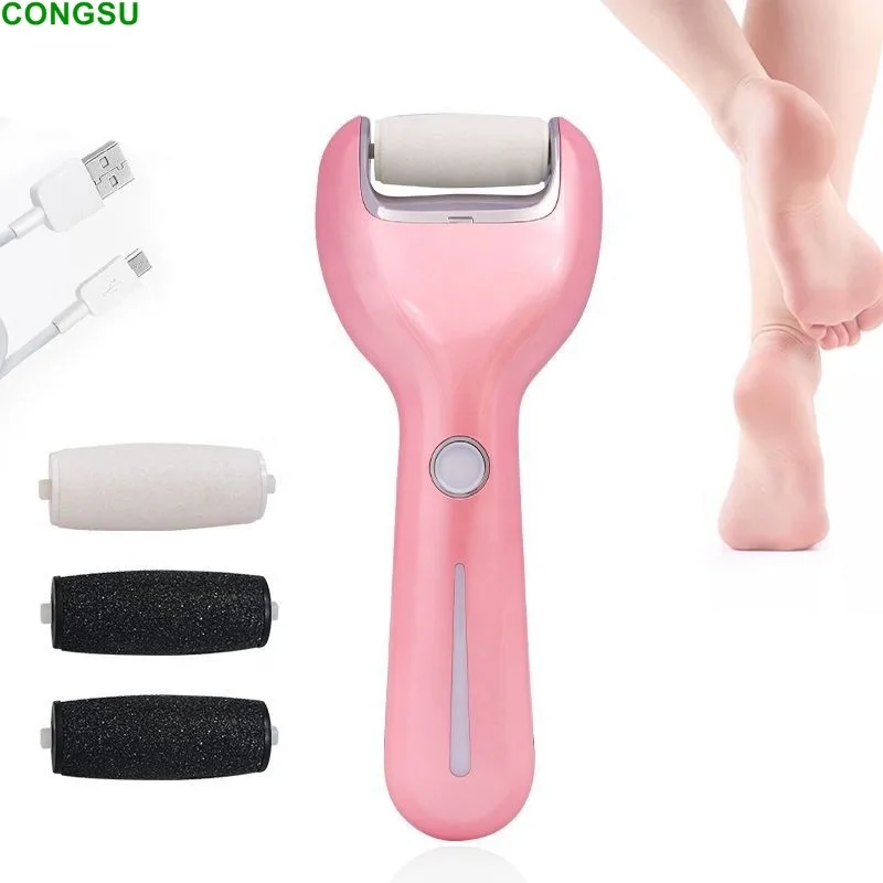 

Rechargeable Pedicure Electric Feet Foot Callus Remover Scrubber