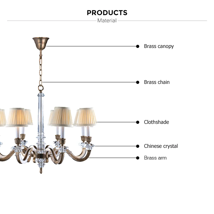 brass modern chandeliers