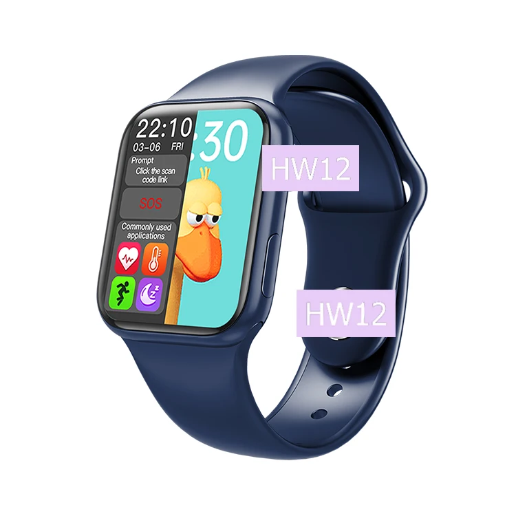 

Android IOS Smart Watch HW12 Blood Pressure Heart Rate Bracelet BT Call Fitness Tracker HW12 Wearfit Pro Smart Watch