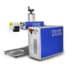 20w 30w Fiber Laser Marking Machine for stainless steel bearing and nut engraving with raycus and IPG laser source