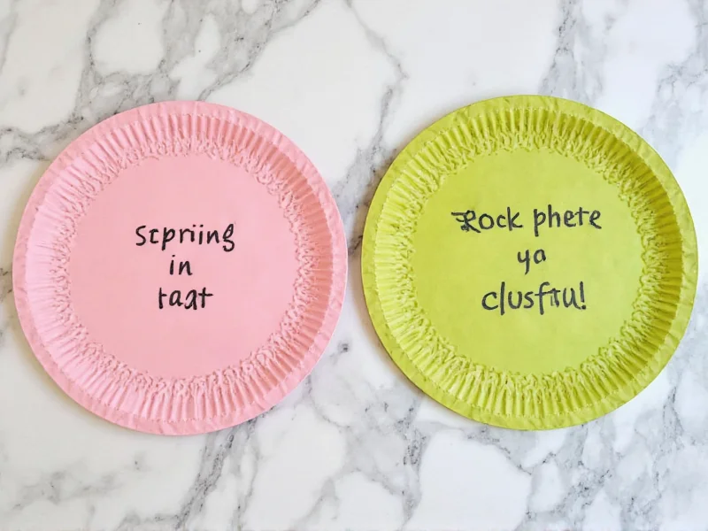 crafts with paper plates