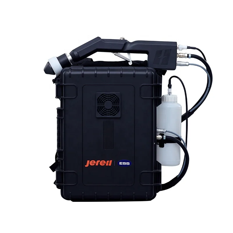 

jereh electric portable ultra low volume electrostatic mist blower sprayer backpack, Black