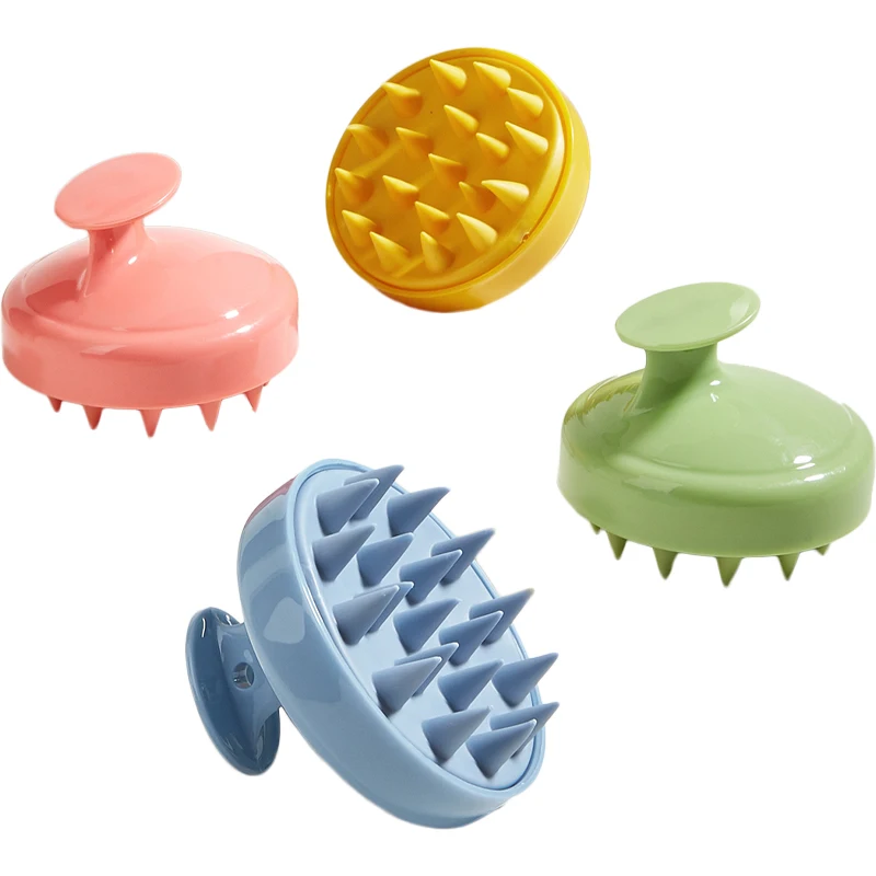 

Baby shampoo brush silicone bath newborn products care scalp toiletries