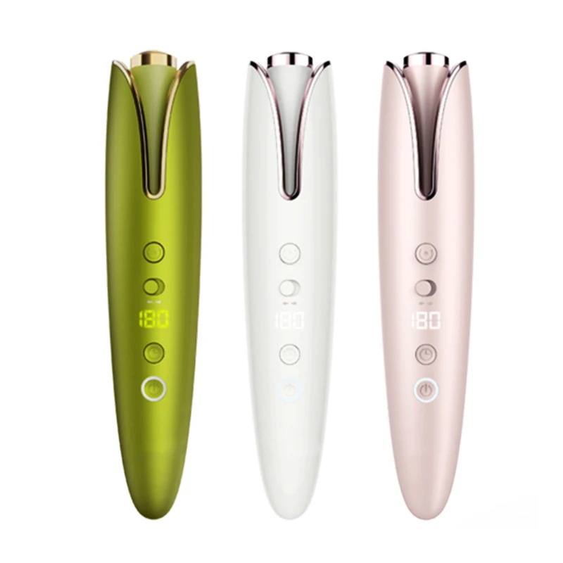 

Umate hair curler manufacture wireless rotating usb automatic hair curler, Optional