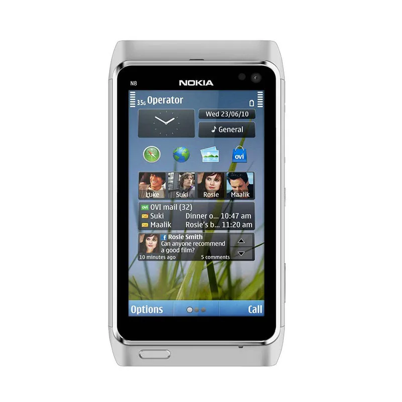 

Original N8 for Nokia Mobile Phone 3.5" Capacitive Touch screen Camera 12MP 3G Unlocked for nokia N8 Cellphone