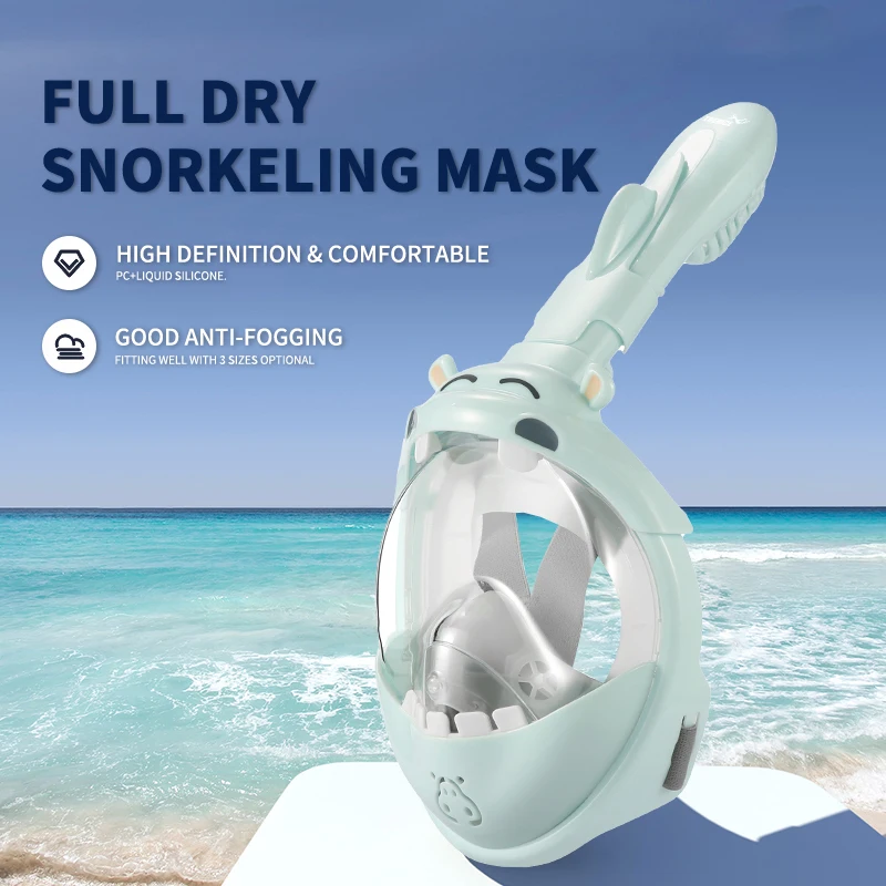 

THENICE 2020 creative dive snorkle mask kids face mask for snorkeling diving swimming