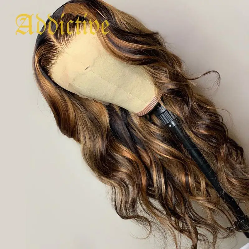 

Addictive V Shape Glueless Hd Lace Front Human Hair Wigs For Black Women