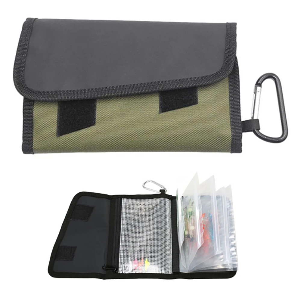 Sea Fishing Tools Organized Storage Fishing Rig Bag for Fishing Tackle Binder for Baits Rigs Jigs and Lines
