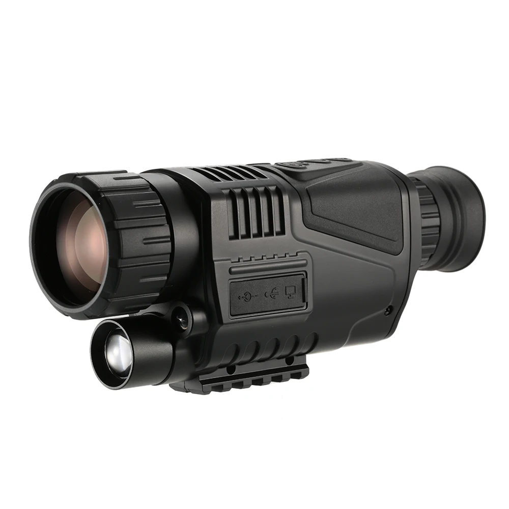 

Hot Sale 850nm IR Hunting Video Monocular Camera Night Vision Monocular Telescope Hunting Scope, Black