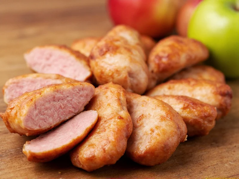 Chicken Apple Sausage Calories: 150-180 Per 3-Ounce Serving