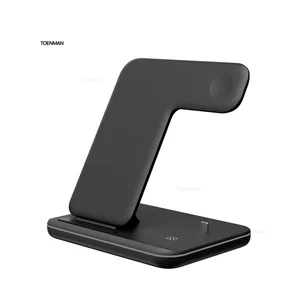 3 1 Qi Wireless Charger Stand Headphones TWS Watch