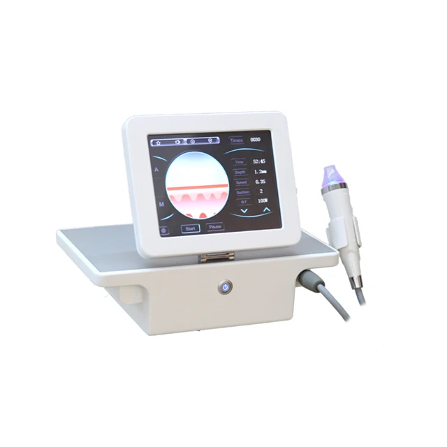 

New Product Ideas 2021 Skin Care Stretch Mark Treatment Red Blood Removal Gold Fractional RF Microneedling Machine