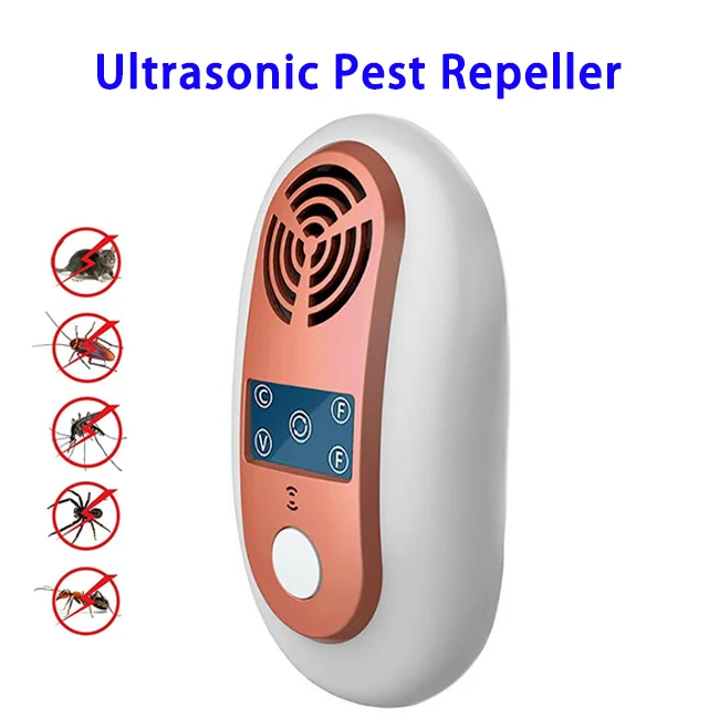 2019 2 Modes Frequency Eco-friendly Mouse Repellent Indoor Vermin ...