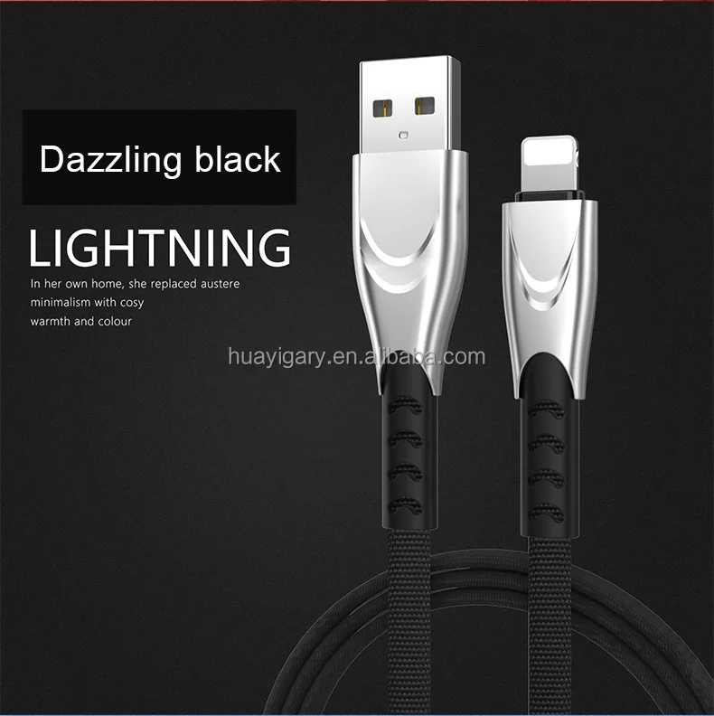 

USB LIGHTNING CABLE FOR APPLE IPHONE, IPAD & IPOD 1m Black,Red,Blue