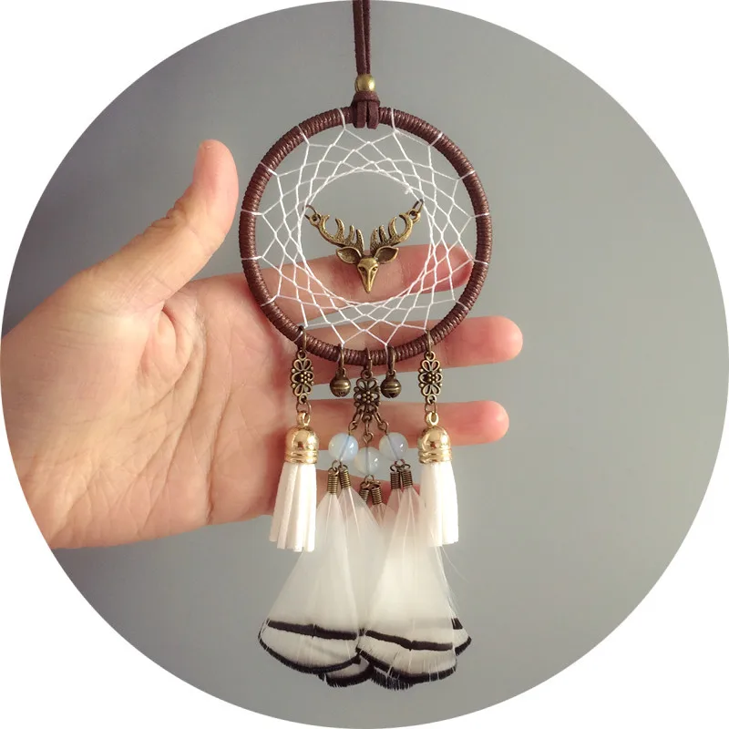 

Hanging Decoration Dreamcatcher Small Dream Catchers Handmade Car Pendant Accessories Bedroom Home Decor