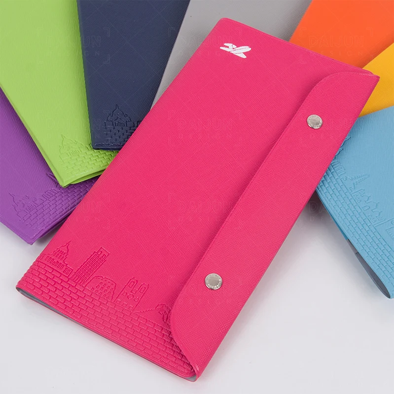 

In stock Fashion Travel Passport cover holder Travel Document organizer Wallet passport pouch, Various color