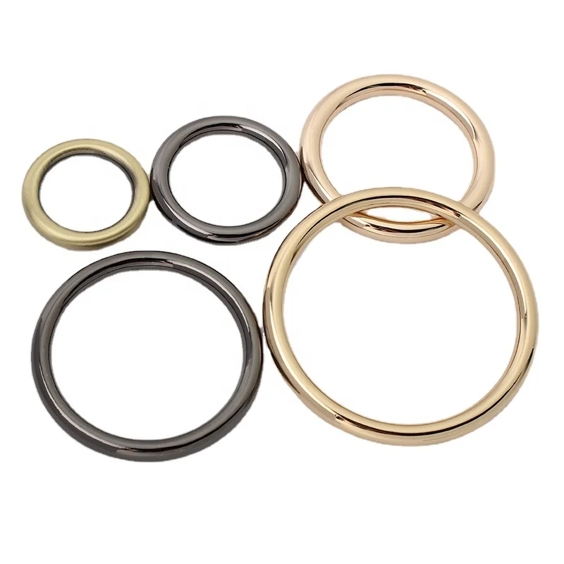 

Nolvo World 25Mm 32Mm 44 50 63Mm Metal Buckle Round Welded Purse O Ring Circle Ring Buckle Webbing Carabiner For Bag Hardware