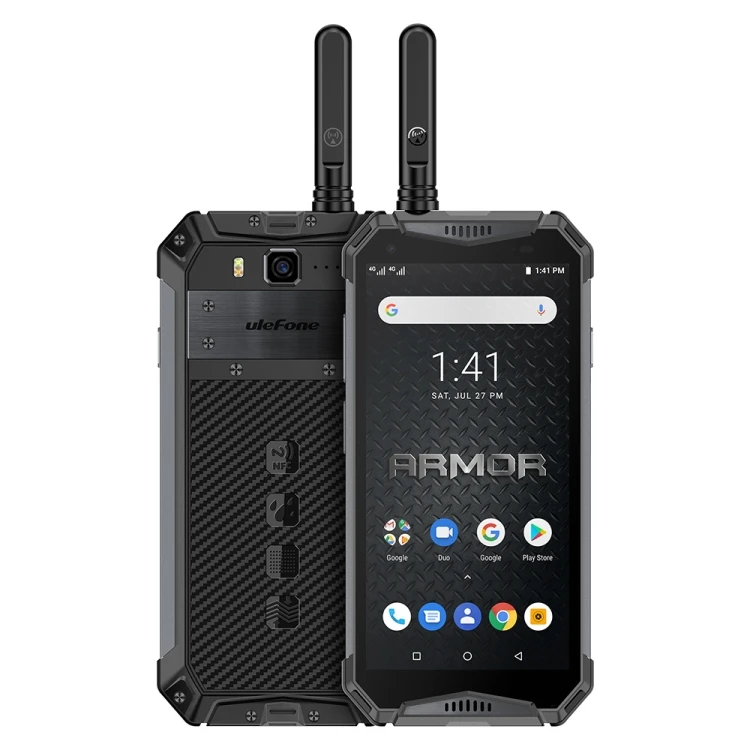 2020 Ulefone Armor 3WT Walkie Talkie 6GB+64GB IP68/IP69K Waterproof 10300mAh 5.7 inch Android 9.0 NFC OTG rugged phone 4g