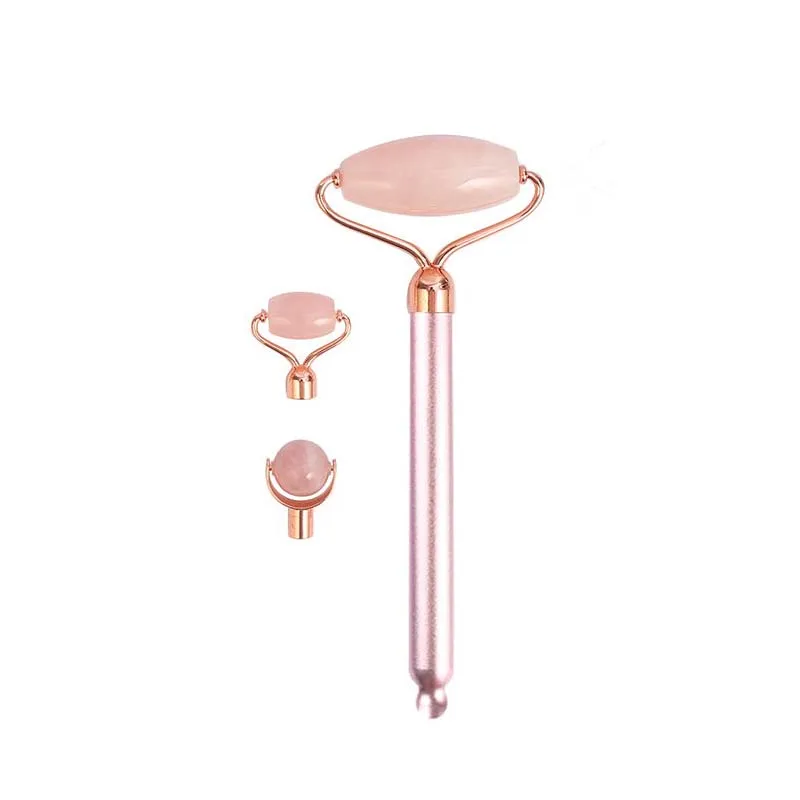 

Anti Wrinkle Energy Beauty Bar Stick for Skin Tightening Massager jade Roller, Pink