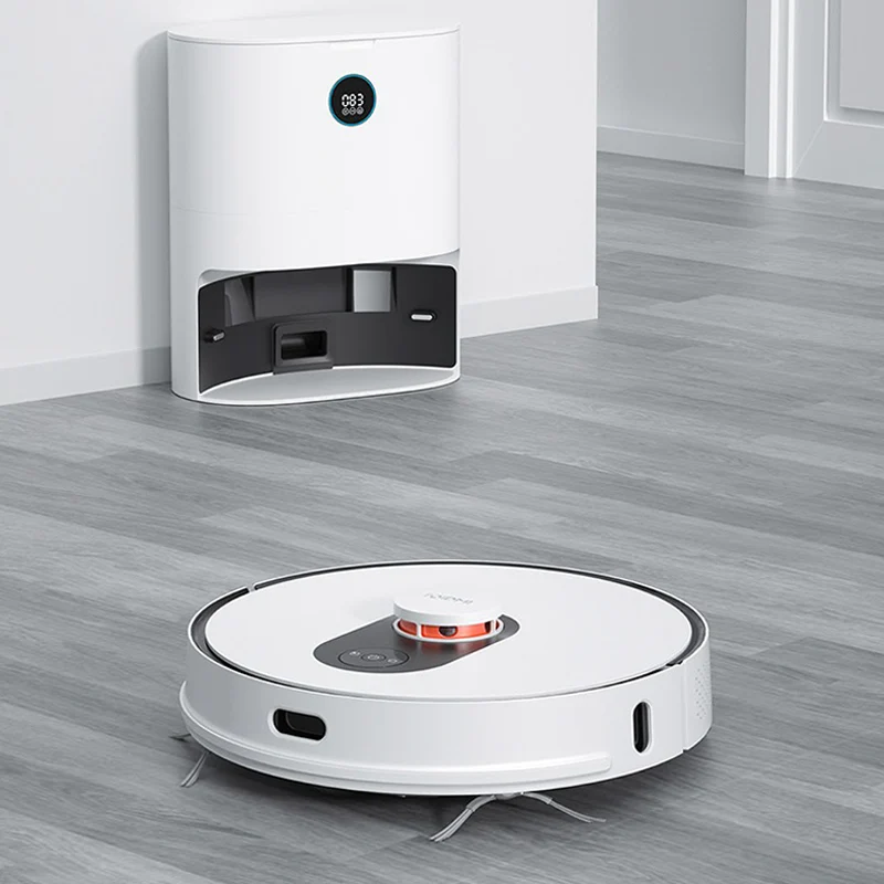 

Xiaomi Roidmi EVE Plus Robot Vacuum Large Dustbin With Dust Collection System Intelligent Support Google Assistant