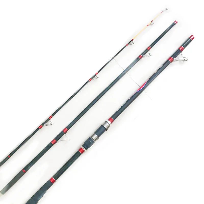 

4.2m 4.5m Fishing Rod European Reservoir Beach Carbon Solid Tip Spinning Lure Surf Fishing Rod