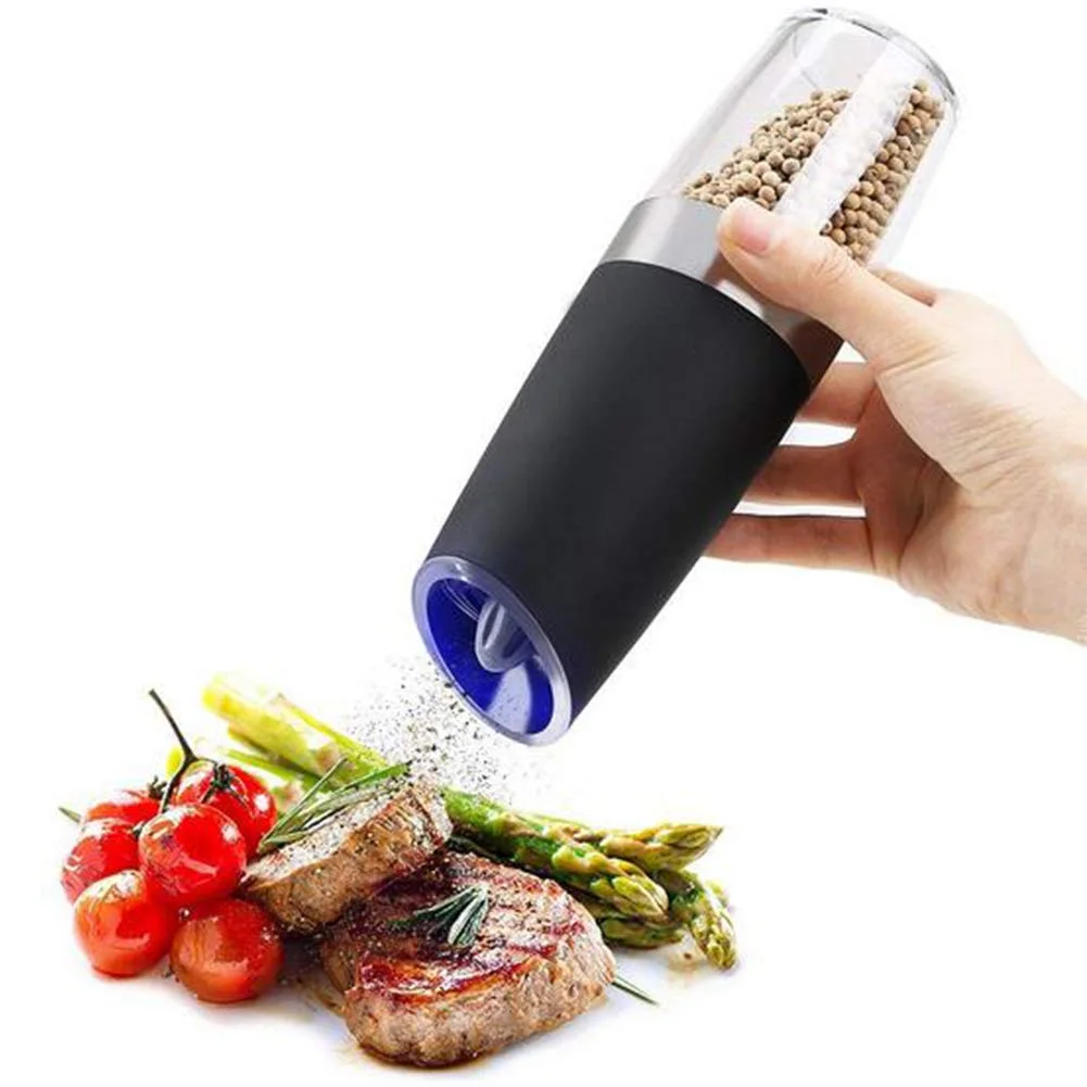 

Hot Selling big electric pepper mill pepper mill set large pepper mill, Black