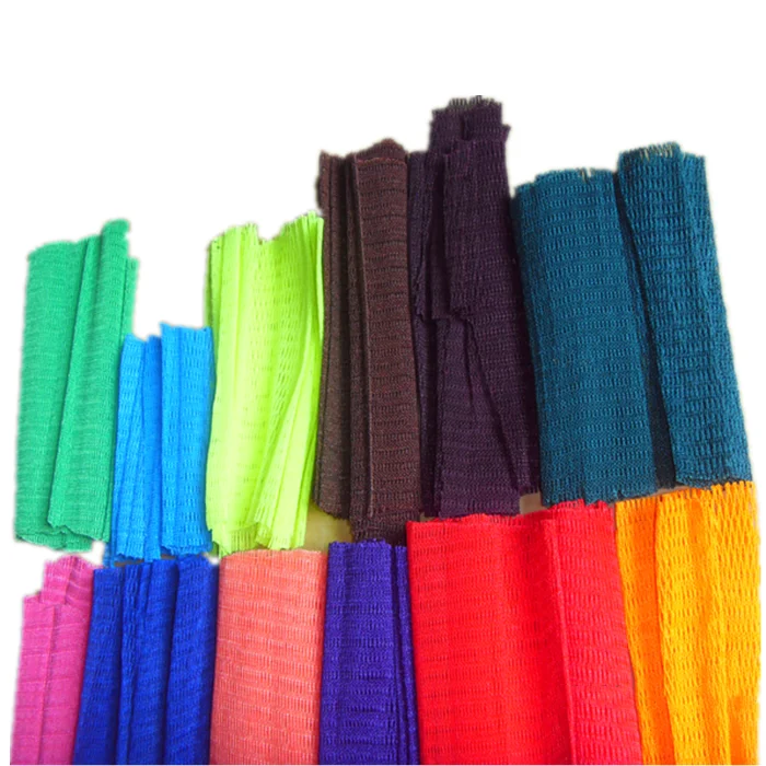

exfoliating african body net scrubbing bath sponge, Pink/yellow/green/white