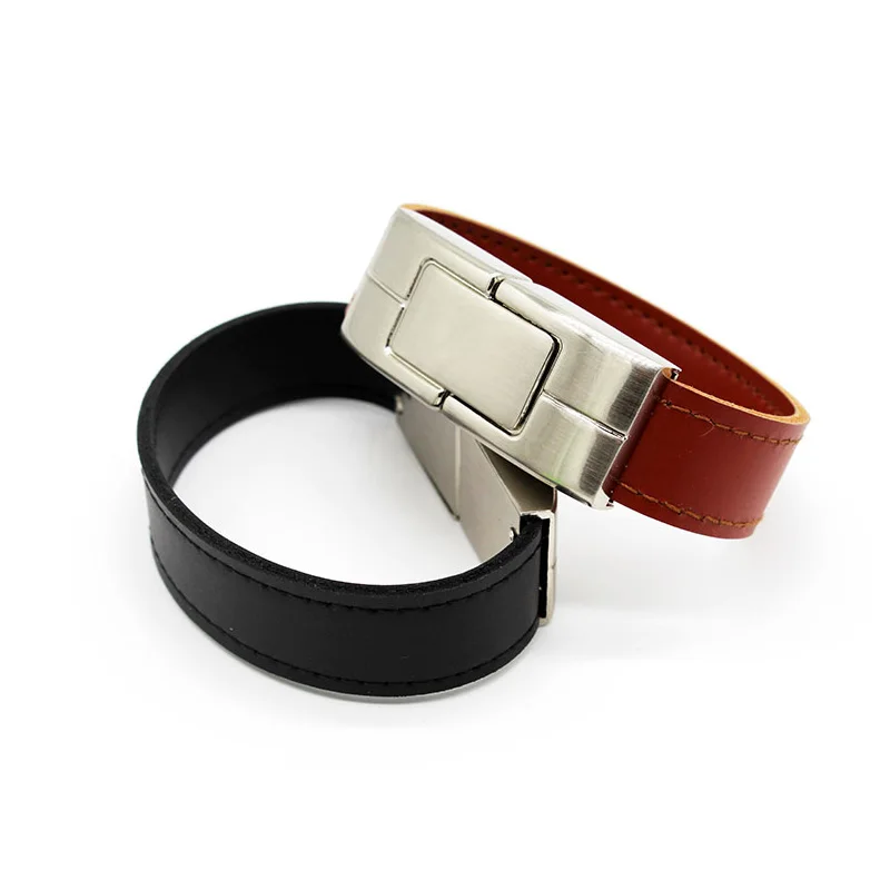 

High Quality Wristband Leather USB Flash Drive USB Pen Drive 16GB
