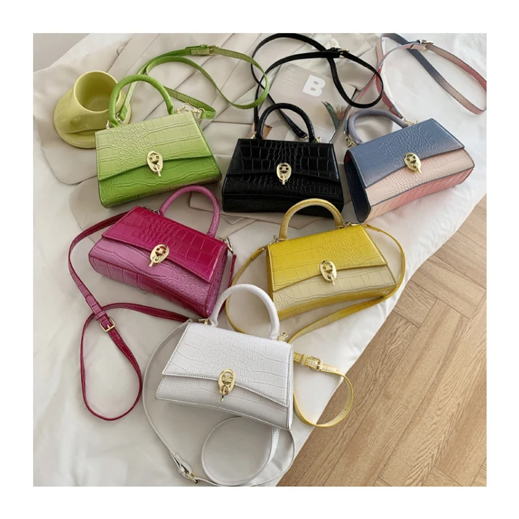 

2021Crossbody Bags For Women 2021 Small Shoulder Simple Special Lock Design Female Travel Handbags