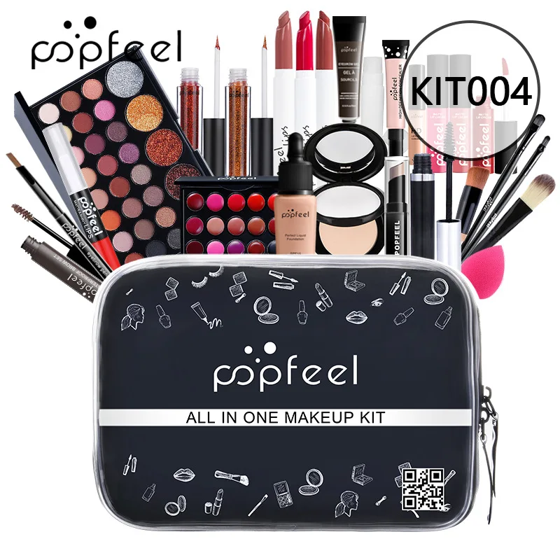 

Eco Friendly Christmas Cute Private Label Lady Makeup Cosmetics Gift Set for Women