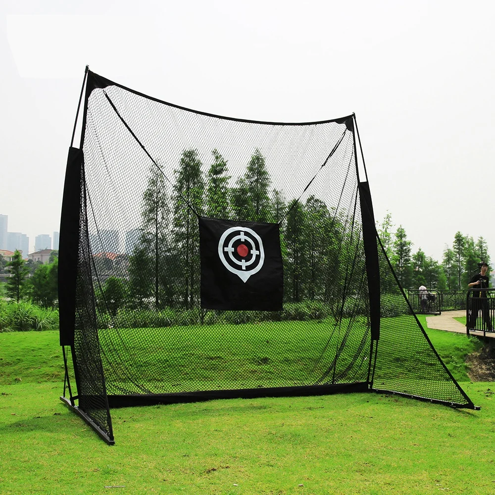

Golf Hitting Cutting Net for Backyard Driving Range Training Aids Practice Net Bundle with Chipping Hitting Targe