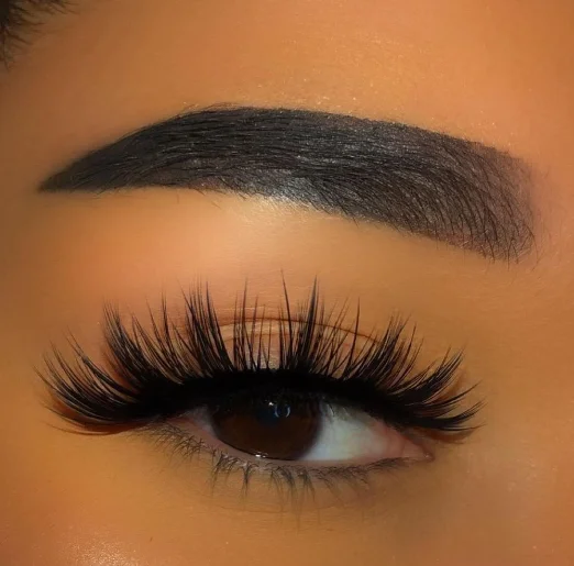 

Wholesale eyeliner fast drying eyelash glue free eyelashes eye lash full strip 3d 5d siberian mink eyelashes sample, Black