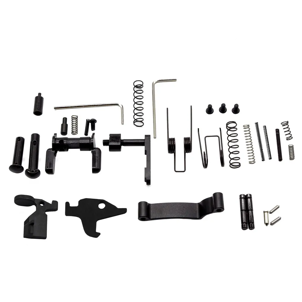 

MAGORUI Tactical 32Pcs All Lower Parts Kit Springs Detents Magazine Catch Spare Parts for Hunting .223 5.56 AR15 Rifle Accessory