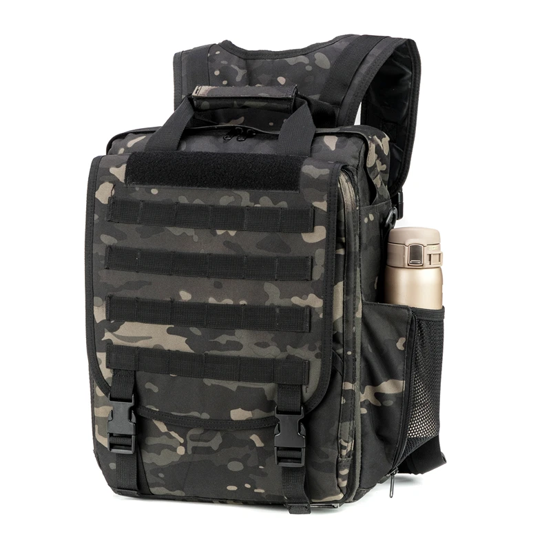 

tactical backpacks transparent holographic duffel bag sequence duffel bag military tactical outdoor shoulder bag, Black multicam tactical backpackss