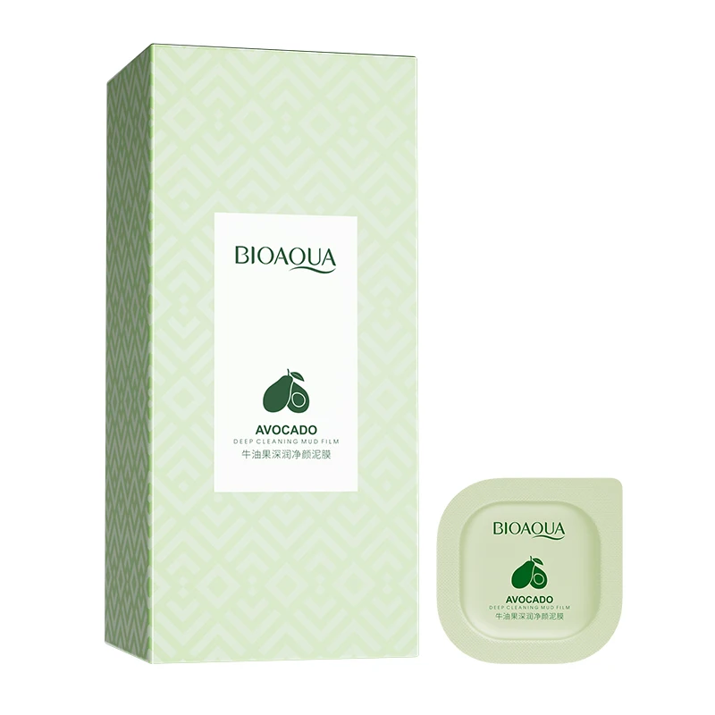 

BIOAQUA aloe avocado extract miostuirizing clean pores pudding facial mud mask