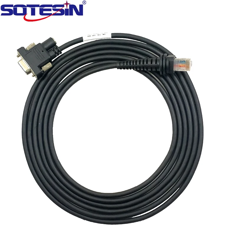 

SOTESIN 3M RS232 DB9 Scanner Cable 1900R3L For Honeywell HHP 1900GSR 1200G 1202G Barcode Scanner Cable