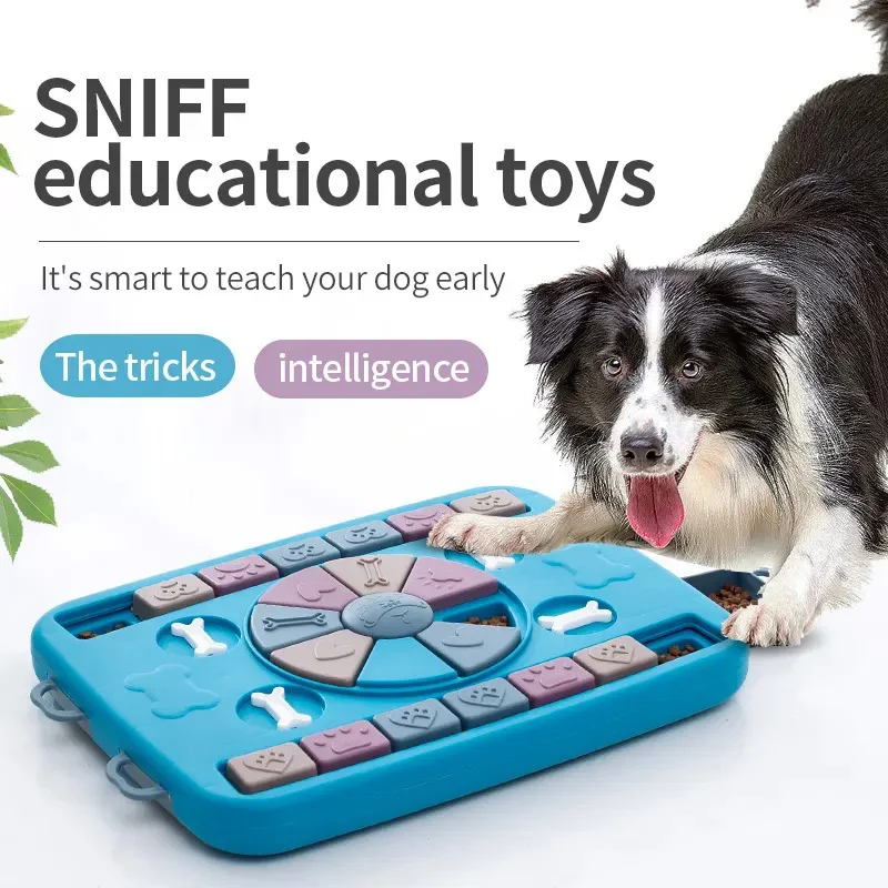 

2023 New Style Hot Sale Dog Puzzle Feeding Toy Interactive IQ Training Dog Cat Food Dispenser Treat Puzzle Toy