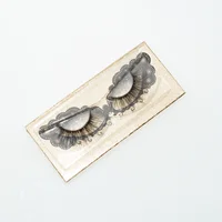 

Cheap Private Label strip fake eye lashes low price short Private Label 3d synthetic Silk Mink Eyelashes