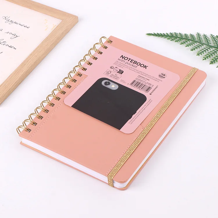 

manufacturers wholesale school daily note book a5 diary Coil vintage notebook for students