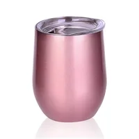 

wholesale 12 oz rose gold mon wine tumbler stainless steel insulated the most popular blank office tumbler