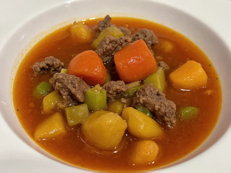 Ground Beef Veggie Soup: Complete Recipe & Nutrition Guide